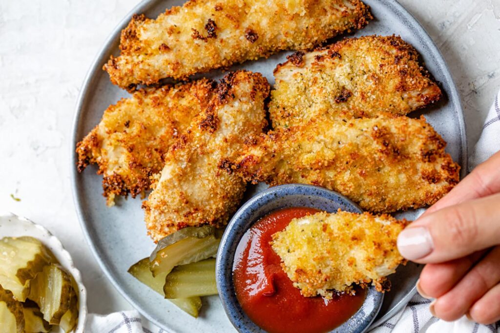 Pickle Brined Chicken Tenders