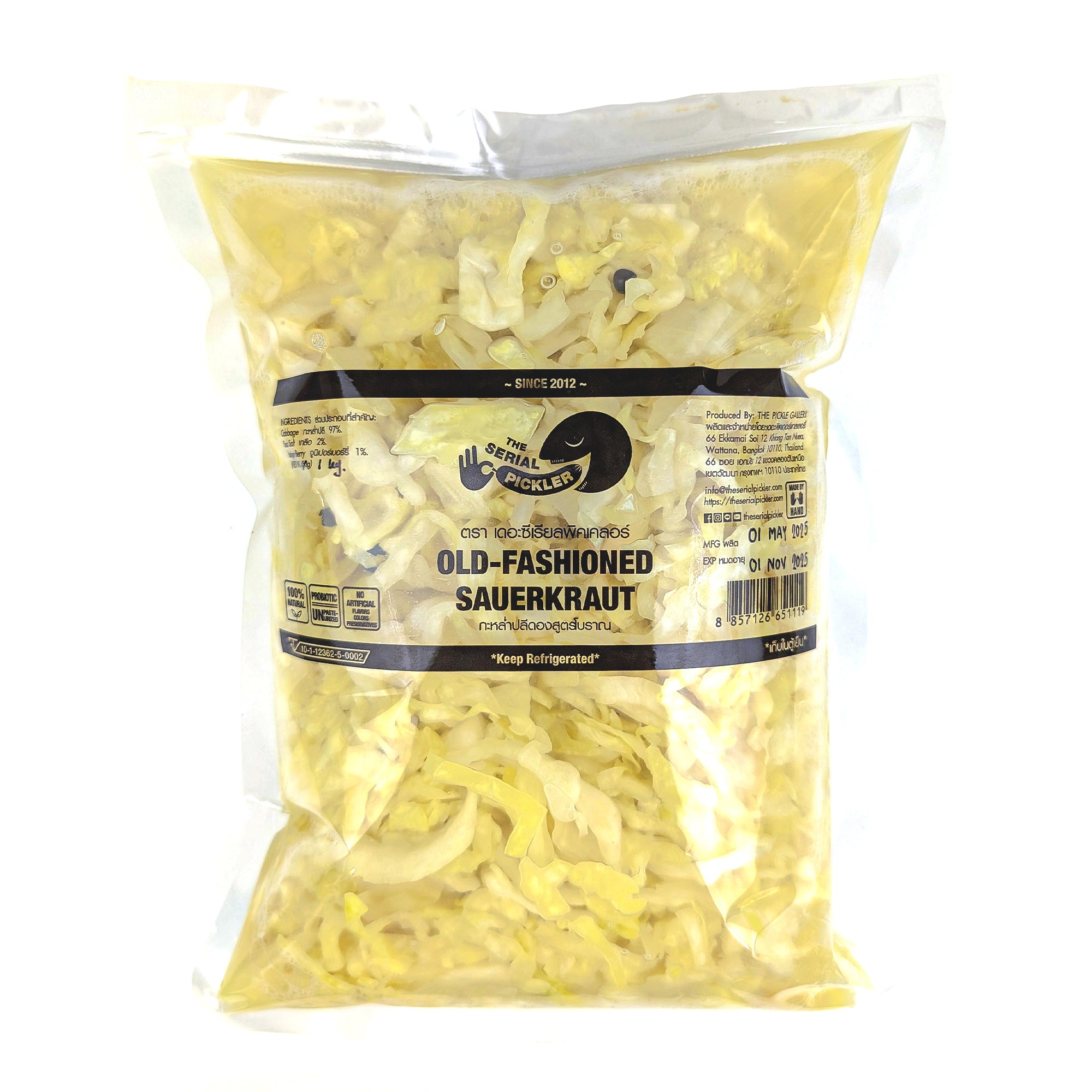 Old-Fashioned Sauerkraut