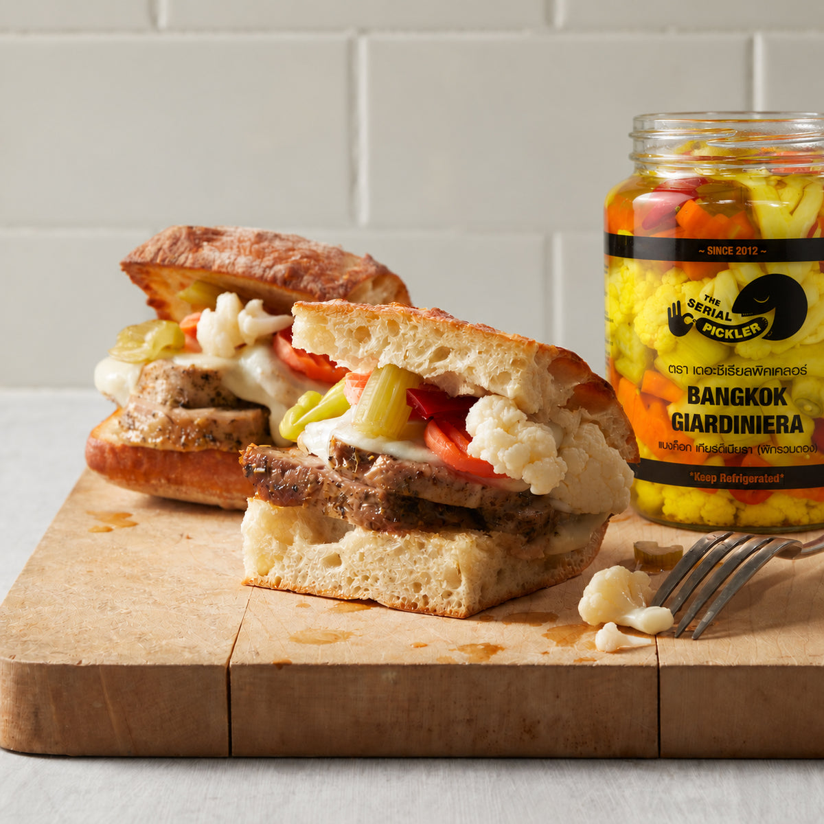 Bangkok Giardiniera (Mixed Vegetable Pickle)