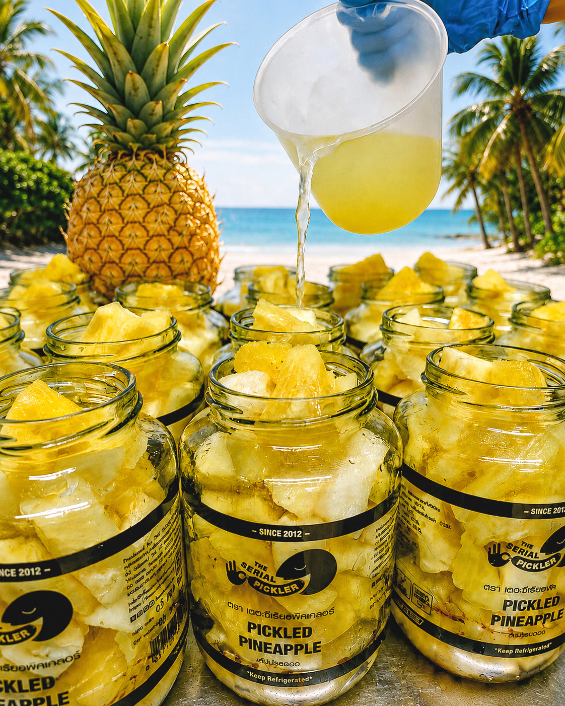Pickled Pineapple