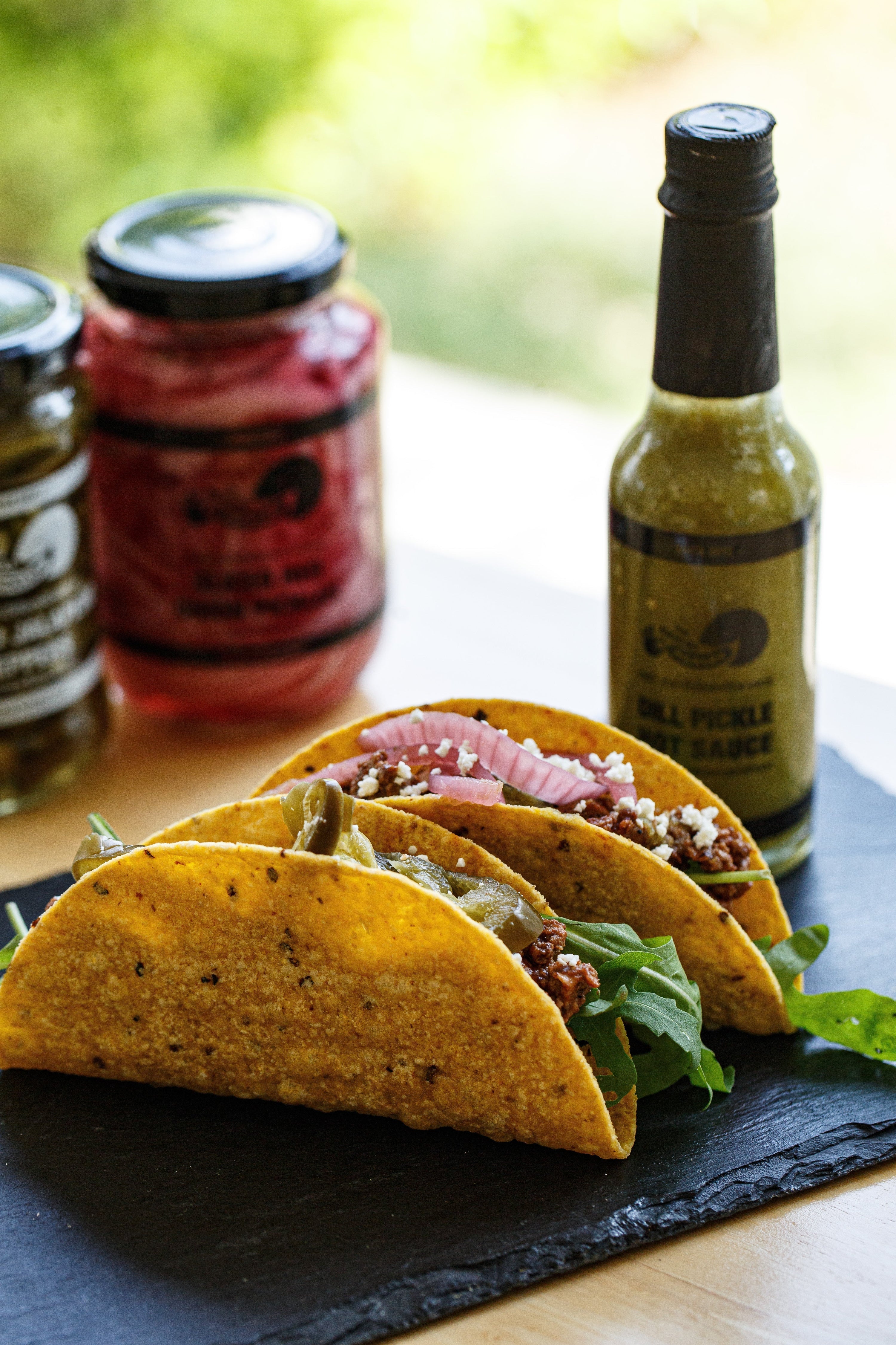 Tacos and pickles