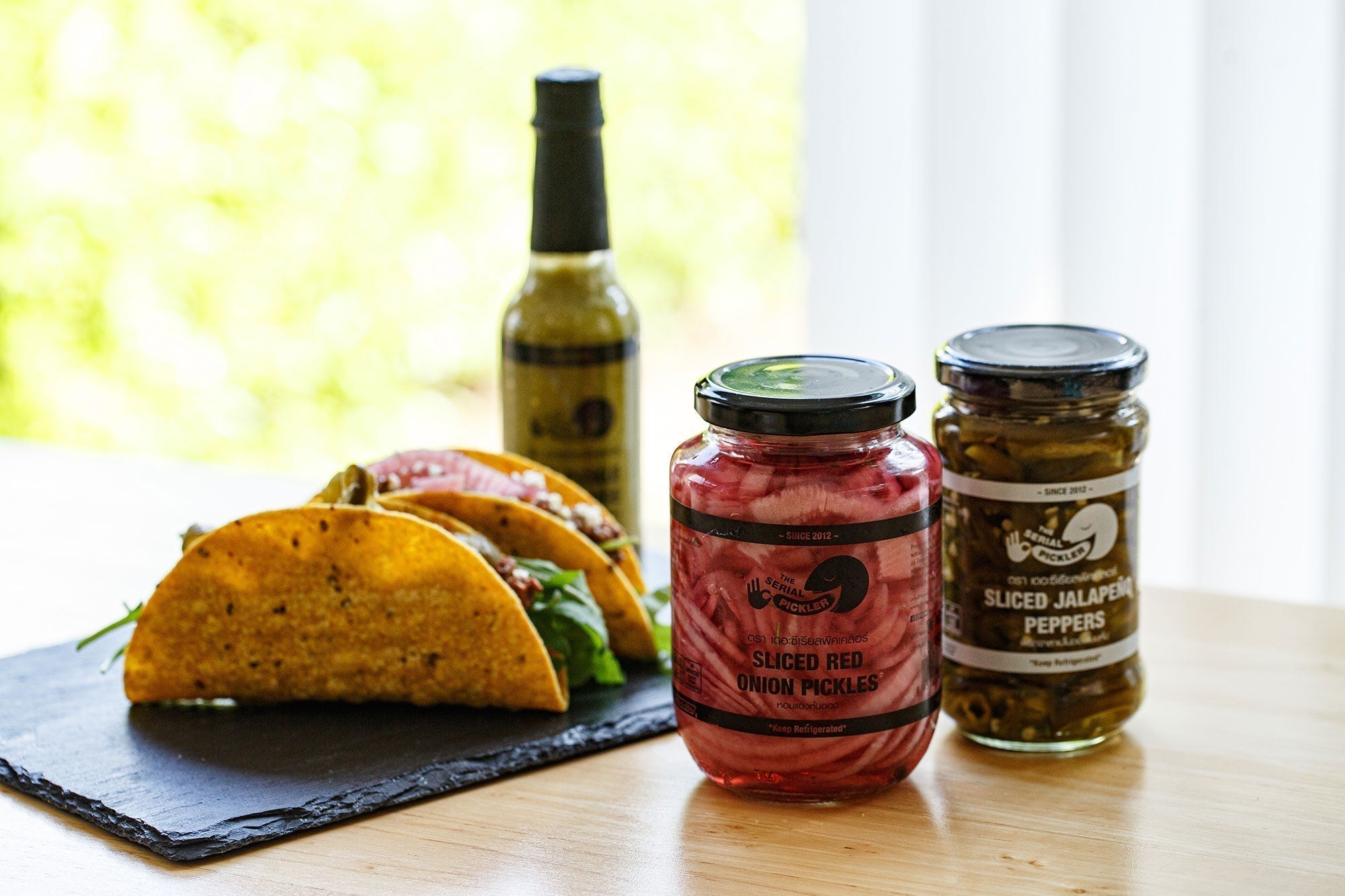 Tacos and pickles