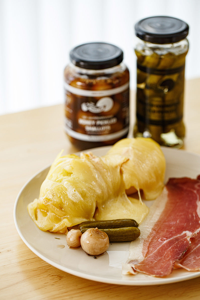 Raclette close up