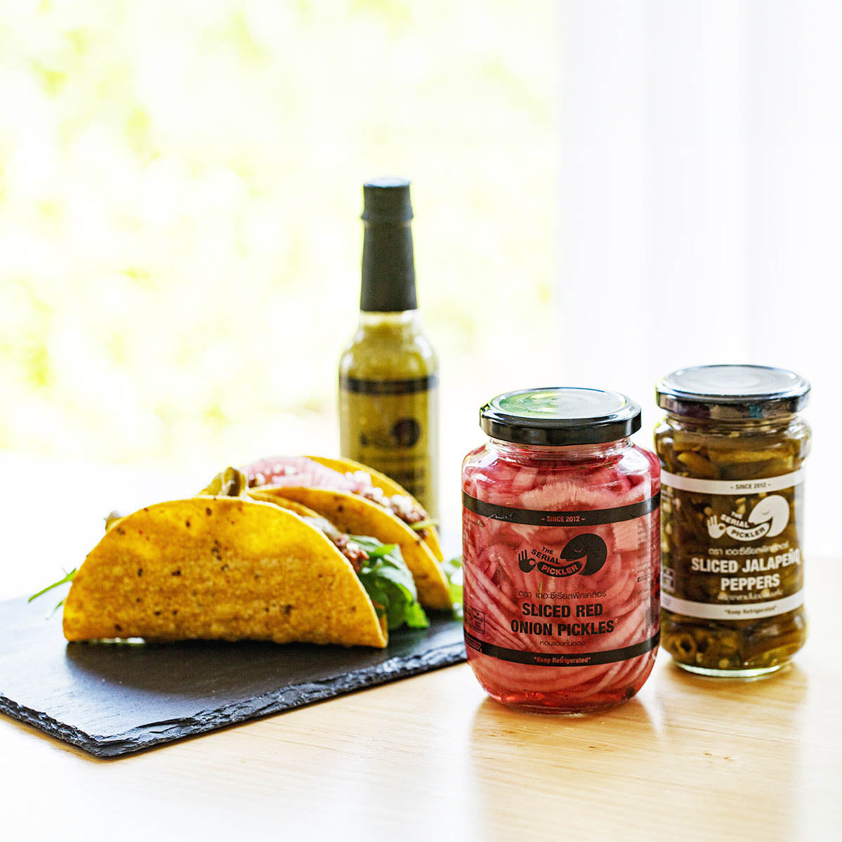 Tacos and pickles